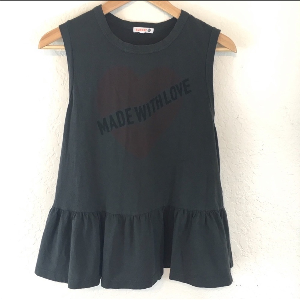 Sundry Ruffle top - Picture 2 of 5